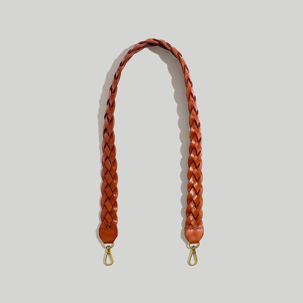 MADEWELL: The Shoulder Bag Strap: Braided Leather Edition